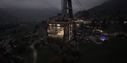 Candle-Light Dinner in der Gondel